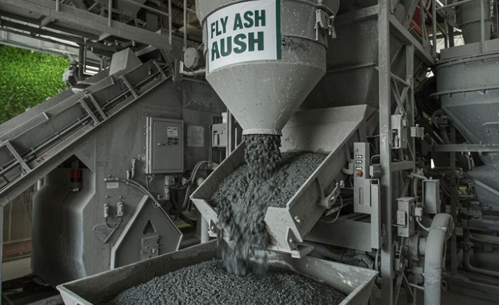 fly ash, plastic, glass
