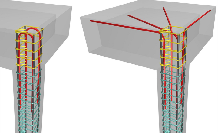 Anchoring design in reinforced concrete